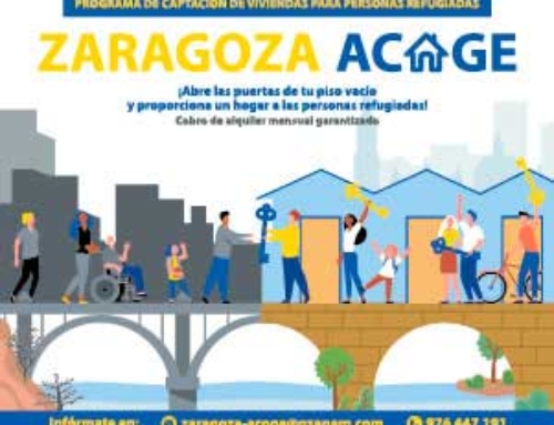 El Ayuntamiento de Zaragoza y la Fundación Federico Ozanam lanzan un proyecto para ofrecer viviendas de alquiler a familias refugiadas.