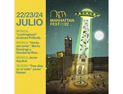 El saxofonista Andreas Prittwitz, Javier Fesser llevado al teatro, y la música de Javier Aquilué, Marta Domingo y Humberto Ríos, este fin de semana en el Festival Manhattan