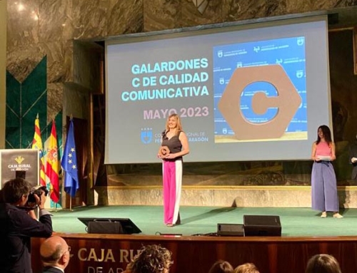 IdeasAmares recibe el galardón “C de Calidad Comunicativa” del Colegio de Periodistas de Aragón