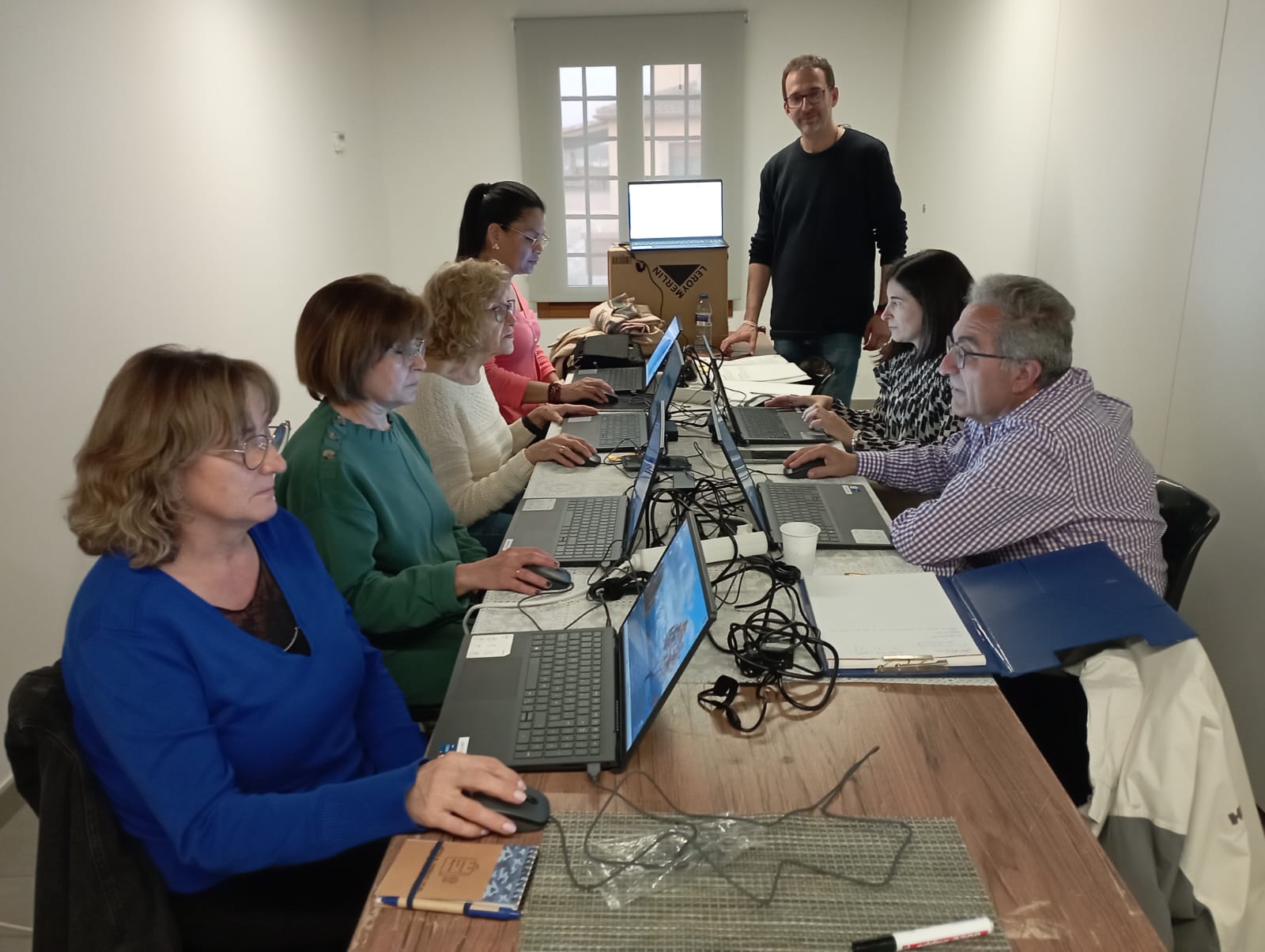 Fundación El Tranvía lleva la formación digital a 39 municipios de Aragón y supera el centenar de acciones formativas