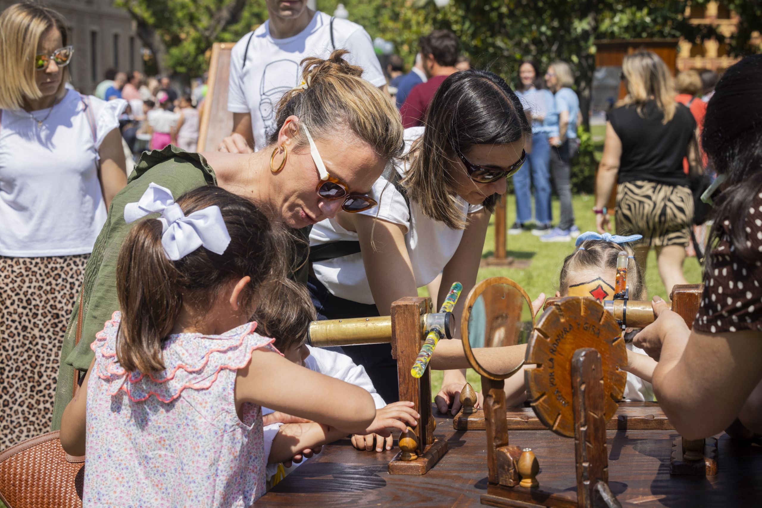 Los Jardines del Pignatelli acogen una nueva celebración del Día Internacional de las Familias